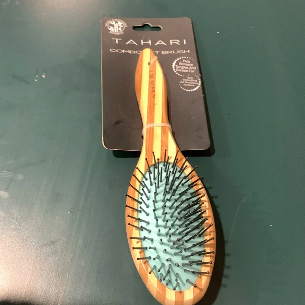 Bamboo Combo Pet Brush
